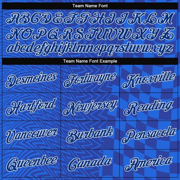 Custom Stitched Royal Royal-White 3D Pattern Design Sports Pullover Sweatshirt Hoodie - Image 3