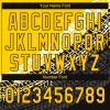 Custom Gold Gold-Black 3D Pattern Design Authentic Baseball Jersey - Image 5