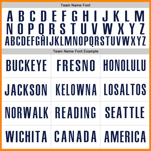 Custom Bay Orange Navy-White Authentic Baseball Jersey - Image 4