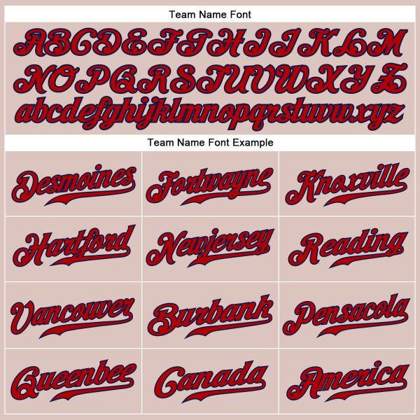 Custom Camo Red-Navy Authentic Salute To Service Baseball Jersey - Image 5