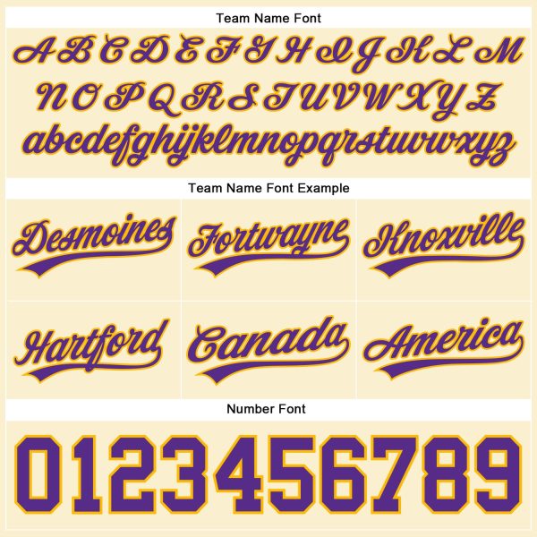Custom Cream Purple-Gold Authentic Basketball Shorts - Image 3