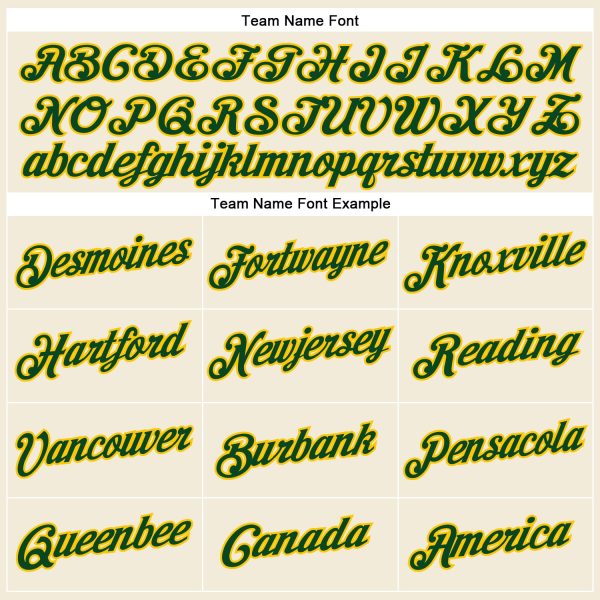 Custom Cream Green-Yellow Performance T-Shirt - Image 3