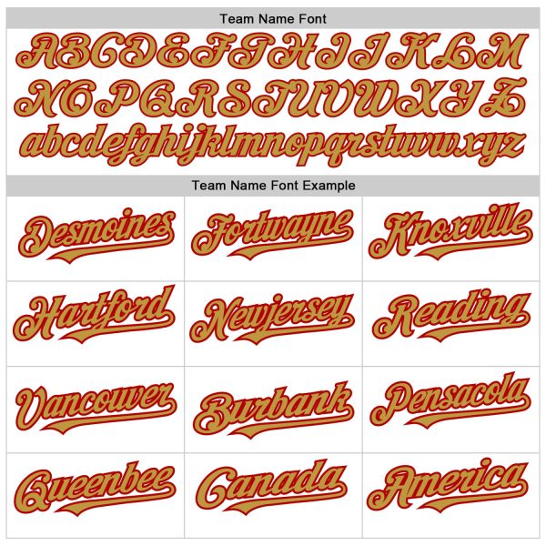Custom White Pinstripe Old Gold-Red Authentic Fade Fashion Baseball Jersey - Image 5