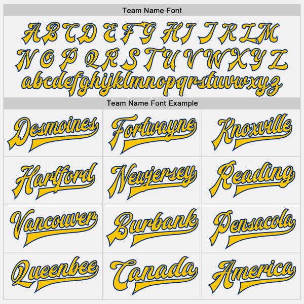 Custom White Royal Pinstripe Yellow Bomber Full-Snap Varsity Letterman Jacket - Image 4