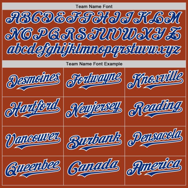 Custom Texas Orange Royal-White Bomber Full-Snap Varsity Letterman Hoodie Jacket - Image 4
