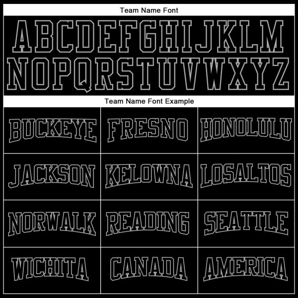 Custom Black Black-Gray Long Sleeve Performance T-Shirt - Image 4