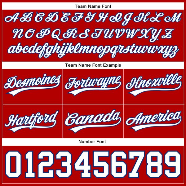 Custom Red White-Royal Authentic Basketball Shorts - Image 3