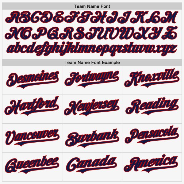 Custom White Navy-Red Authentic Sleeveless Baseball Jersey - Image 3