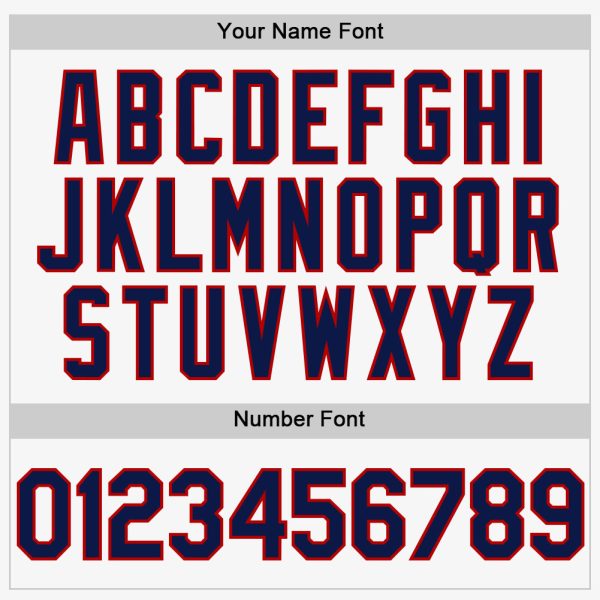 Custom White Navy-Red Authentic Sleeveless Baseball Jersey - Image 4