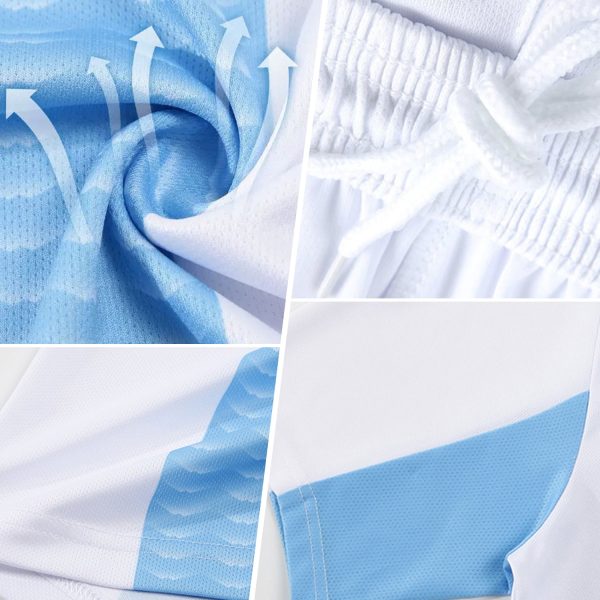 Custom Black Gradient-Gray Curve Lines Sublimation Soccer Uniform Jersey - Image 3