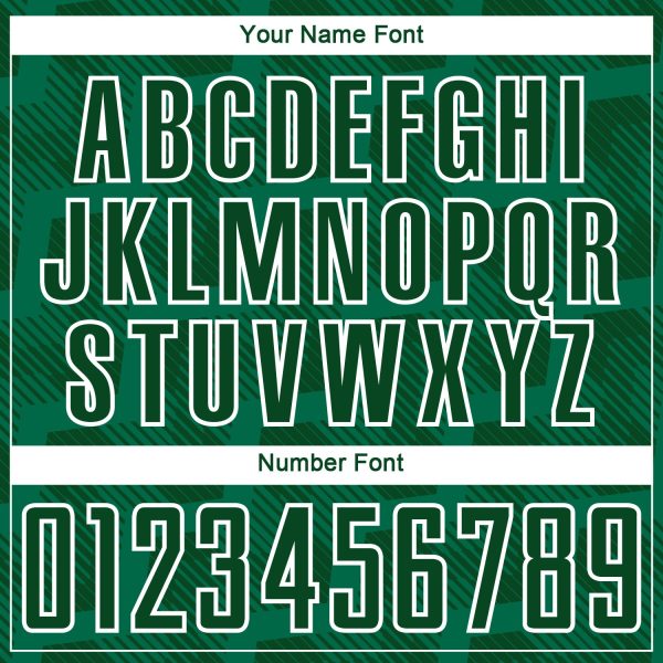 Custom Green White Lines Sublimation Soccer Uniform Jersey - Image 6
