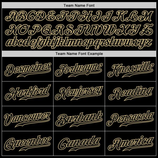 Custom White-Black Vegas Gold Authentic Split Fashion Baseball Jersey - Image 4