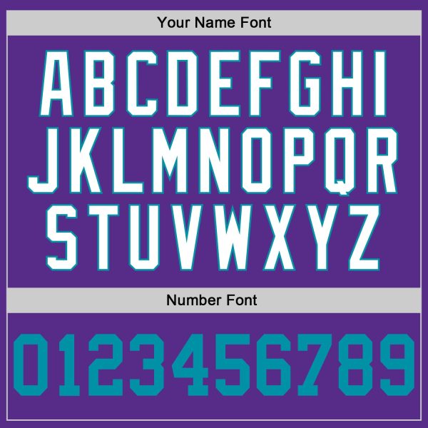 Custom Purple Teal-White Performance T-Shirt - Image 4