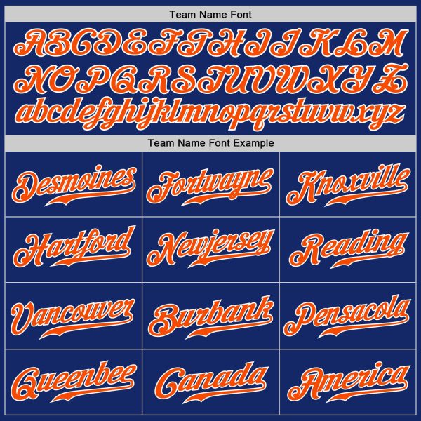 Custom Royal Orange-Yellow Authentic Split Fashion Baseball Jersey - Image 5